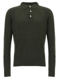 MA'RY'YA Bicolor Cotton Polo Shirt