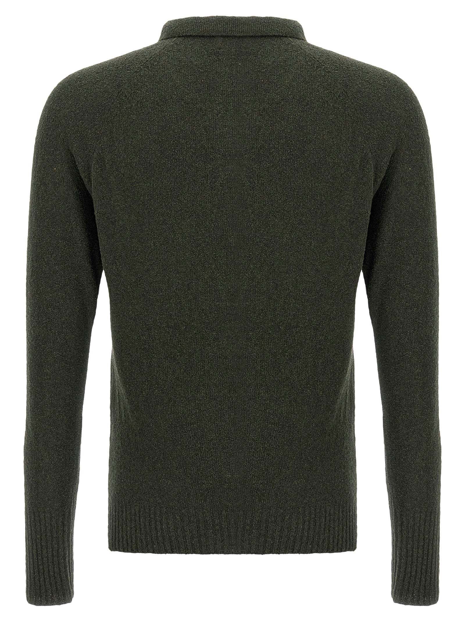 MA'RY'YA Bicolor Cotton Polo Shirt