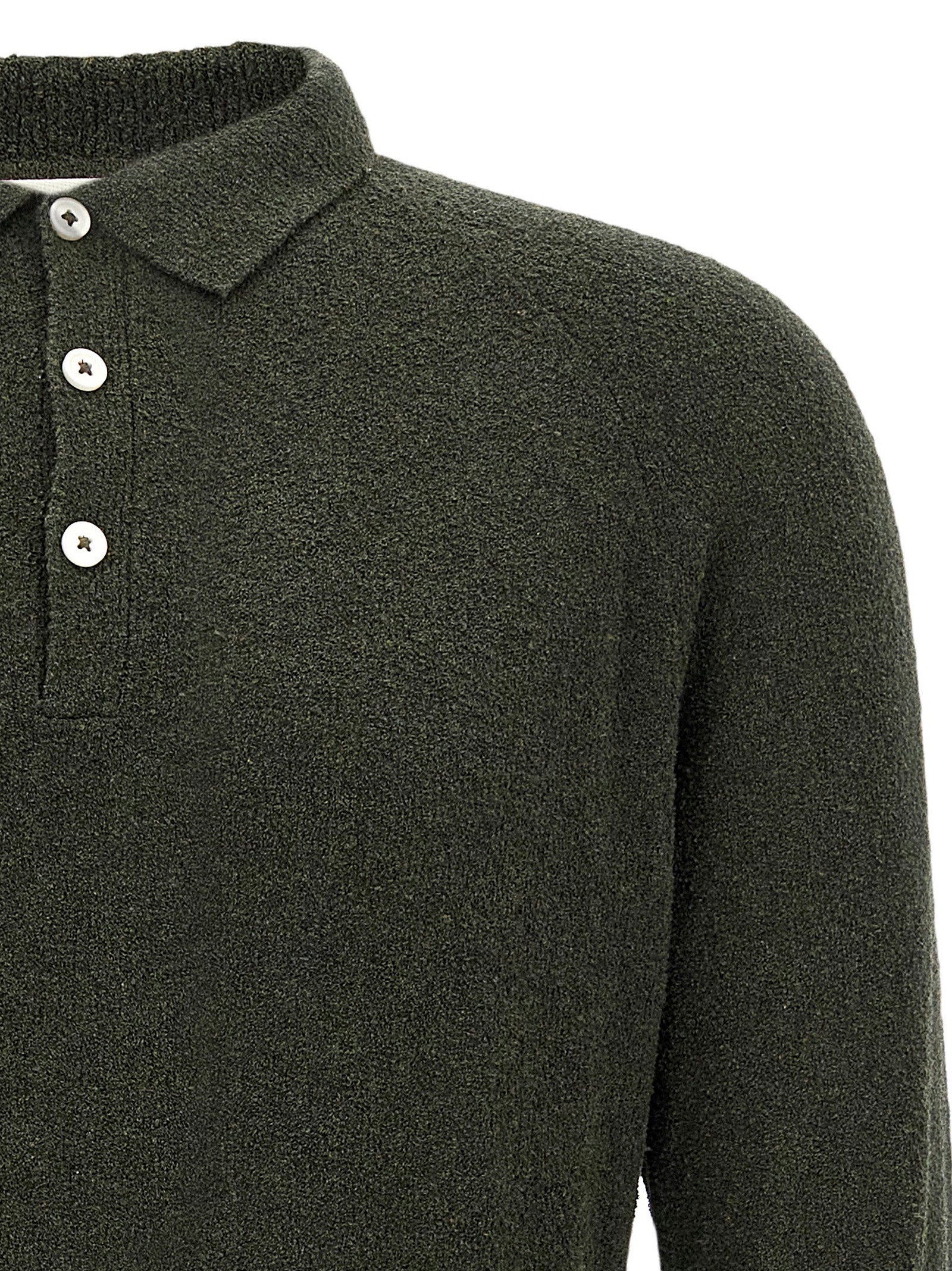 MA'RY'YA Bicolor Cotton Polo Shirt