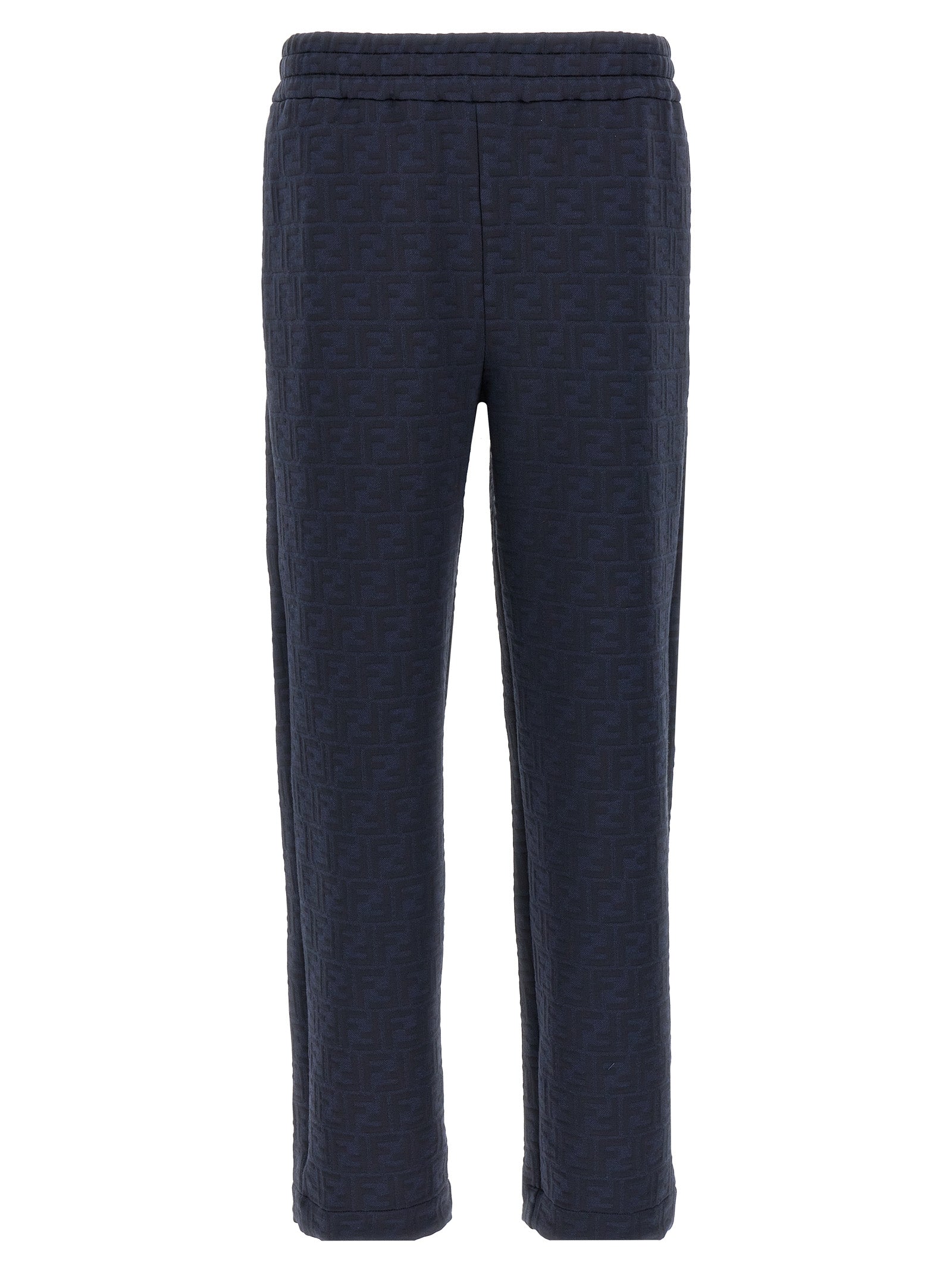 Fendi Blue Polyester Joggers (Workout Pants)