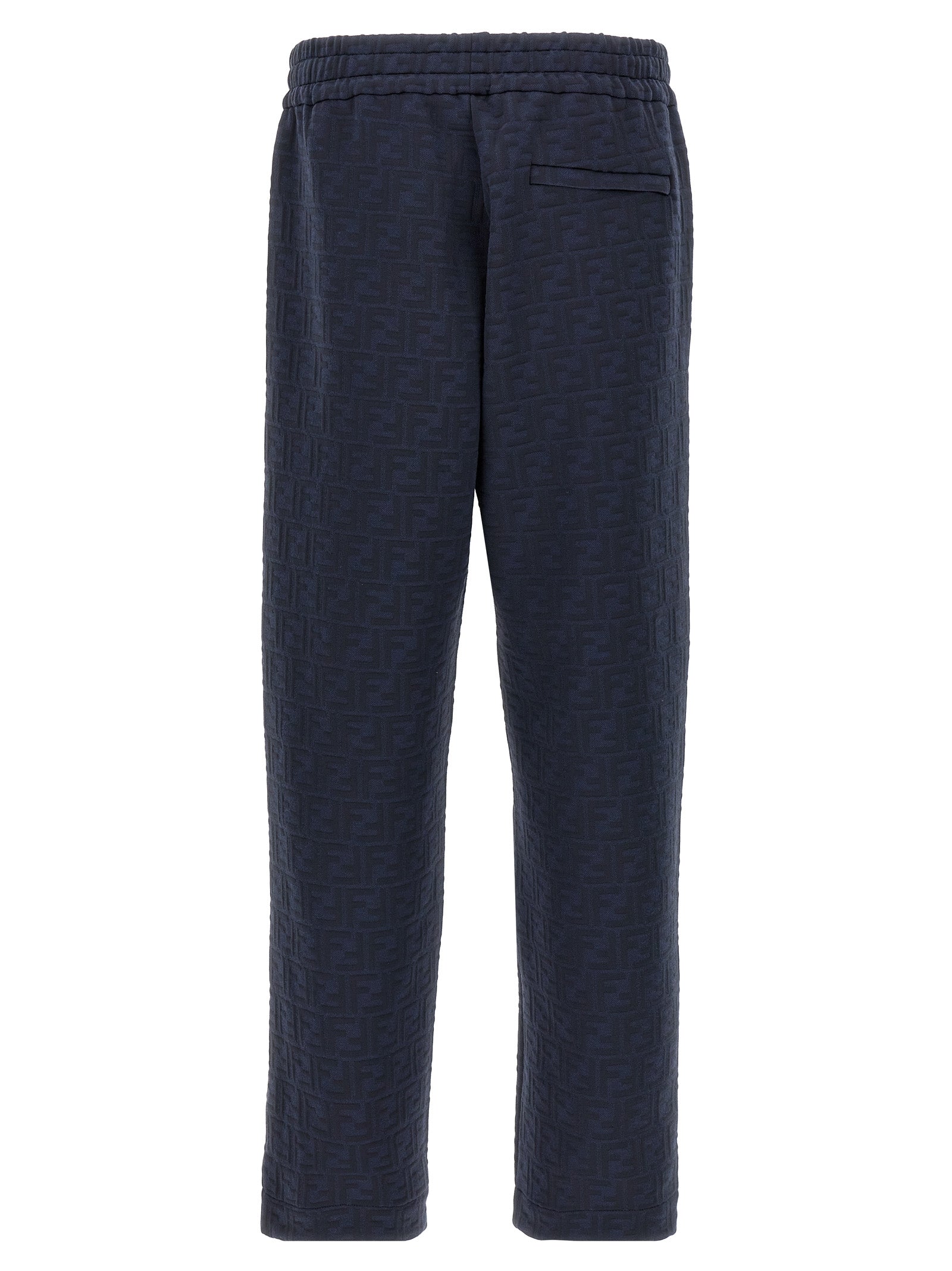 Fendi Blue Polyester Joggers (Workout Pants)