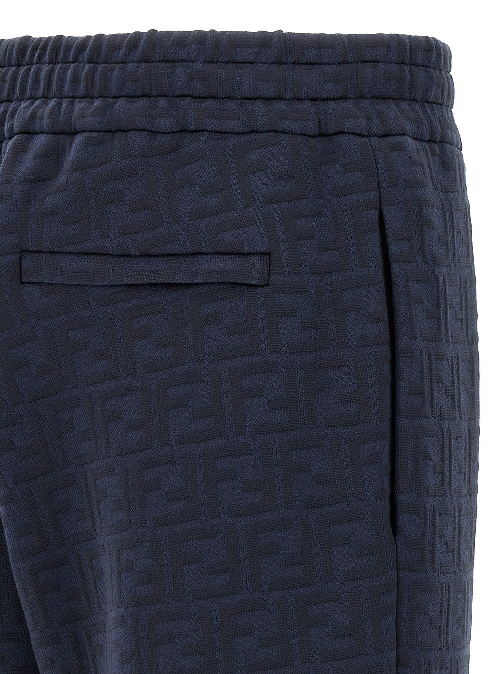 Fendi Blue Polyester Joggers (Workout Pants)