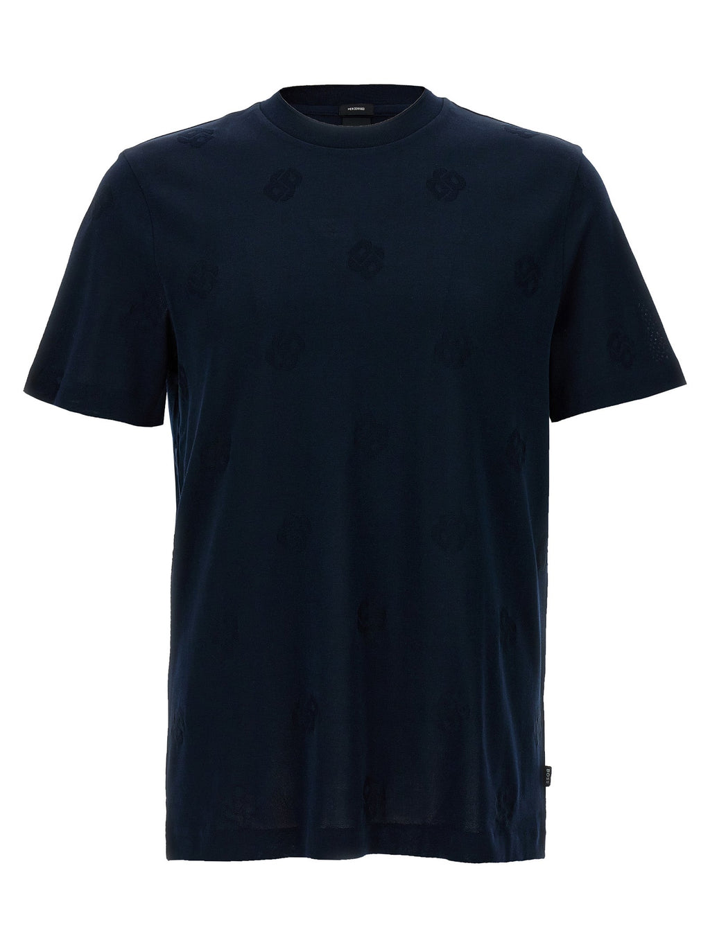 Hugo Boss Blue Cotton T-Shirt