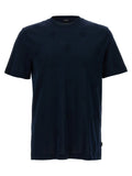 Hugo Boss Blue Cotton T-Shirt