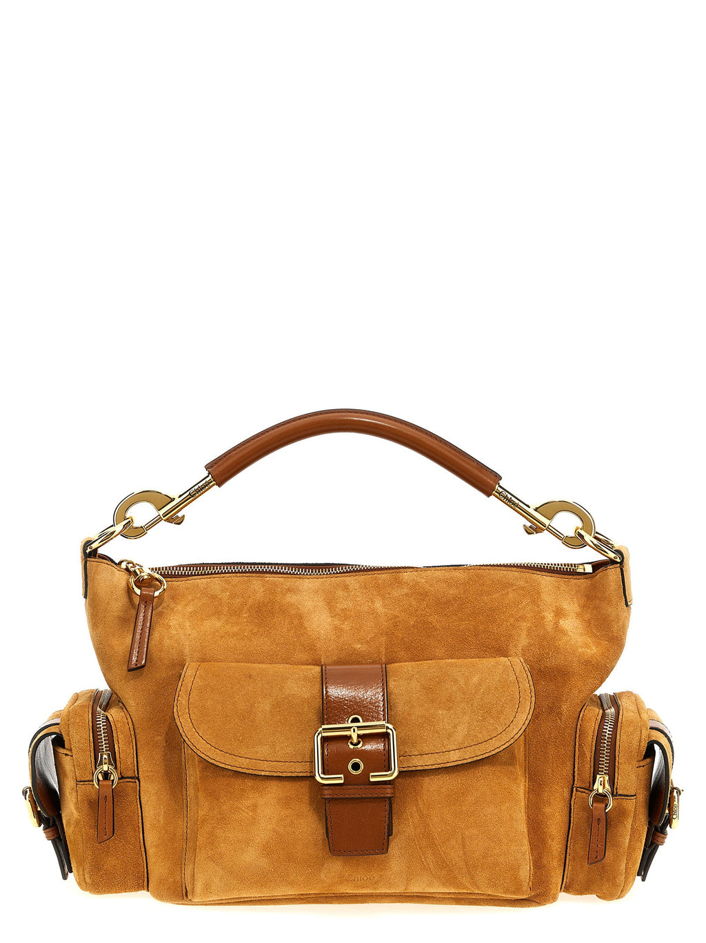 Chloé Brown Calfskin Shoulder Bag