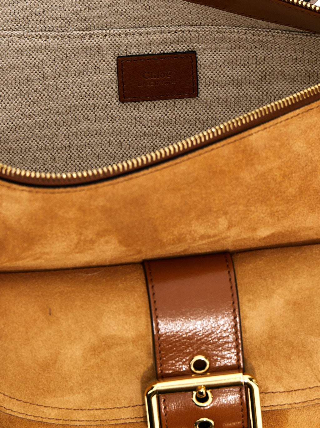 Chloé Brown Calfskin Shoulder Bag