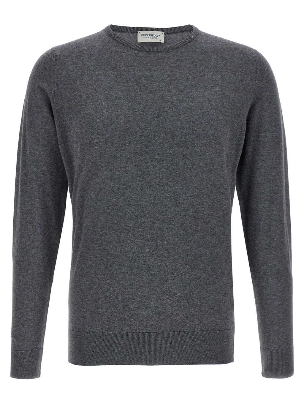 JOHN SMEDLEY Gray Cotton Cardigan