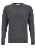 JOHN SMEDLEY Gray Cotton Cardigan