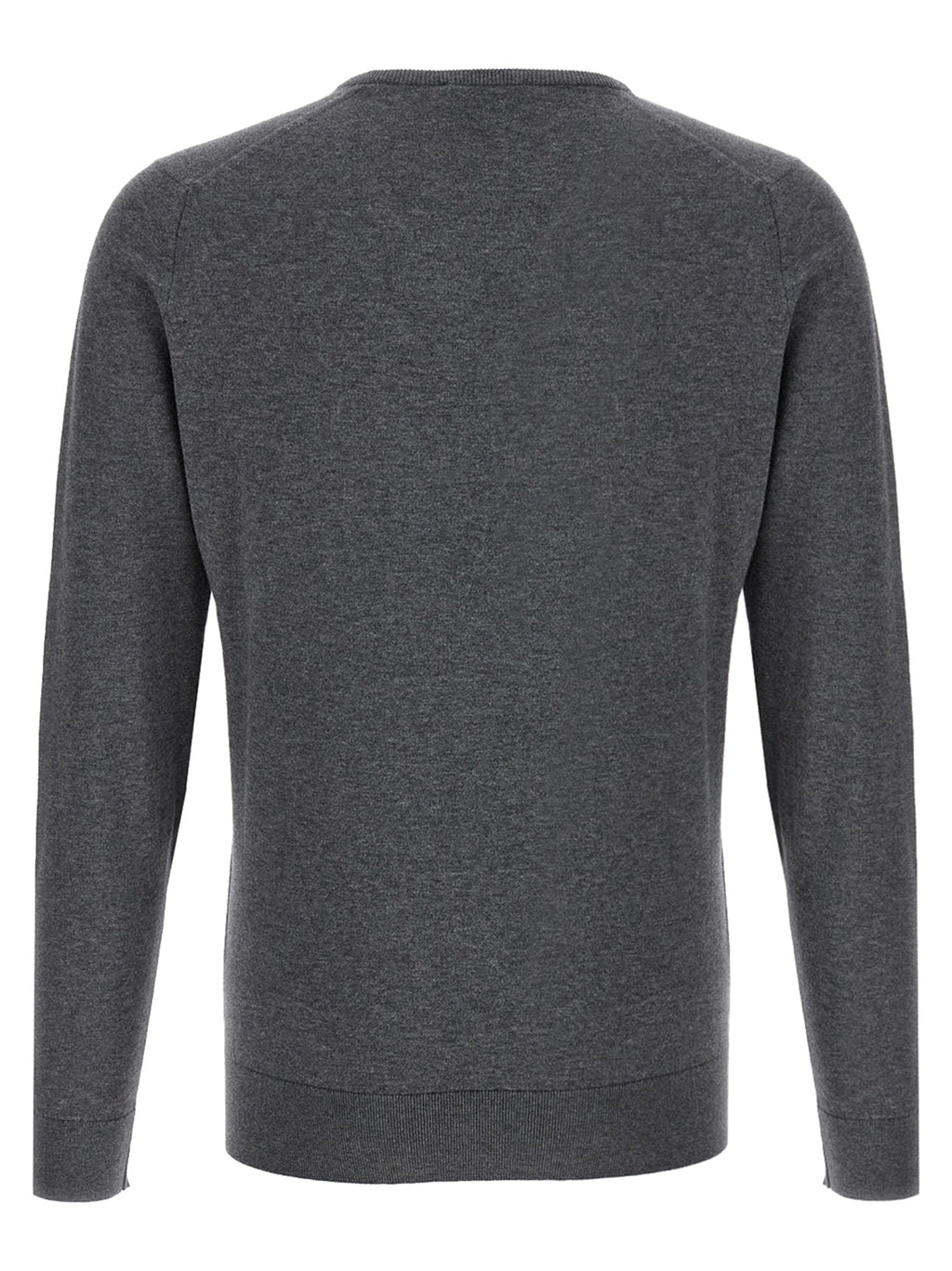 JOHN SMEDLEY Gray Cotton Cardigan