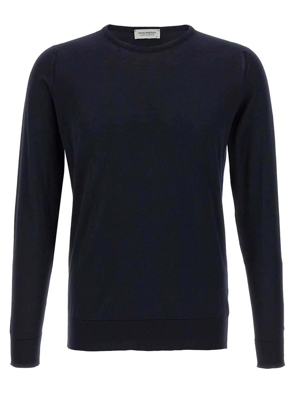 JOHN SMEDLEY Blue Cotton Cardigan
