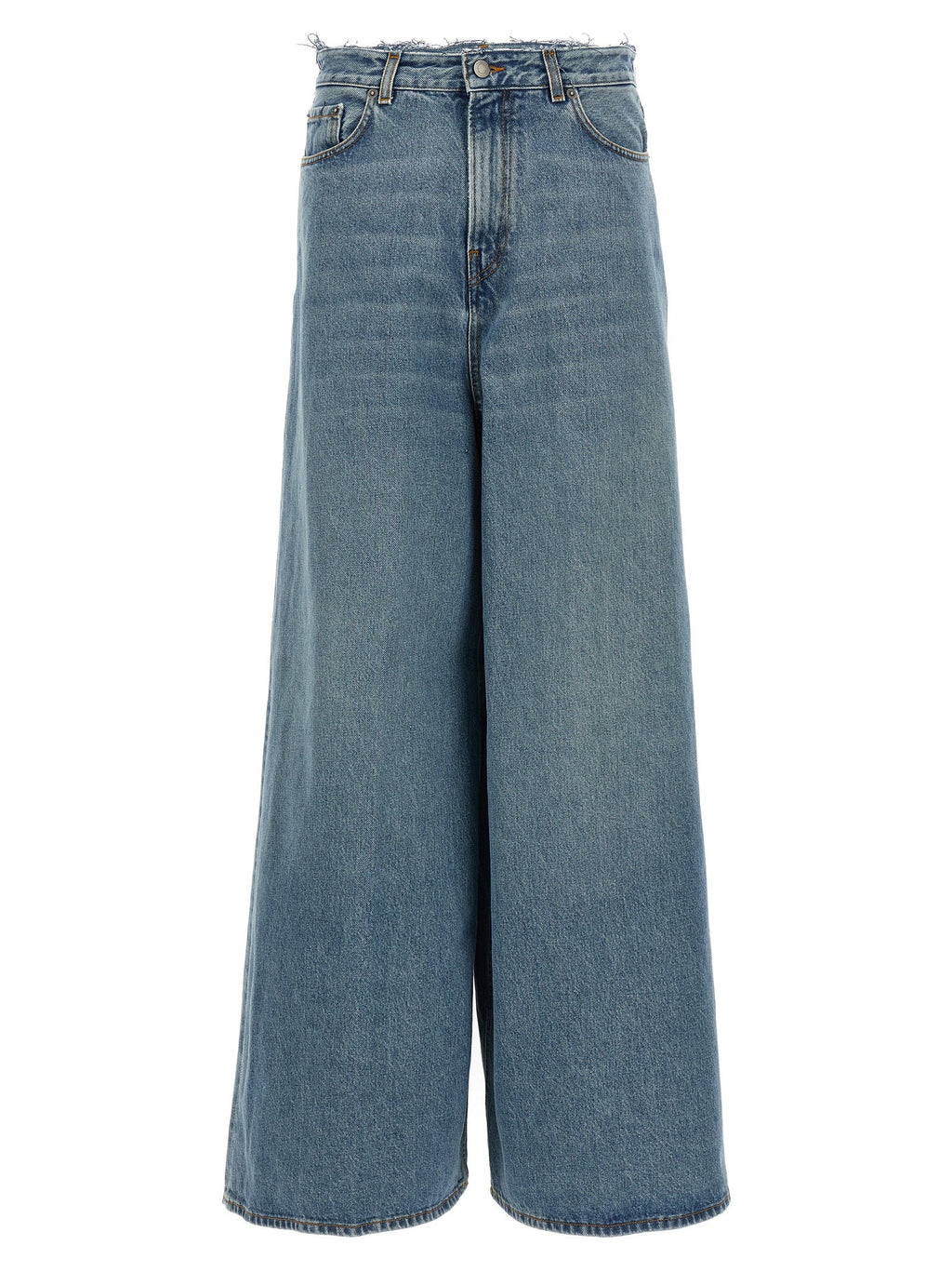 Haikure Blue Cotton Jeans Denim