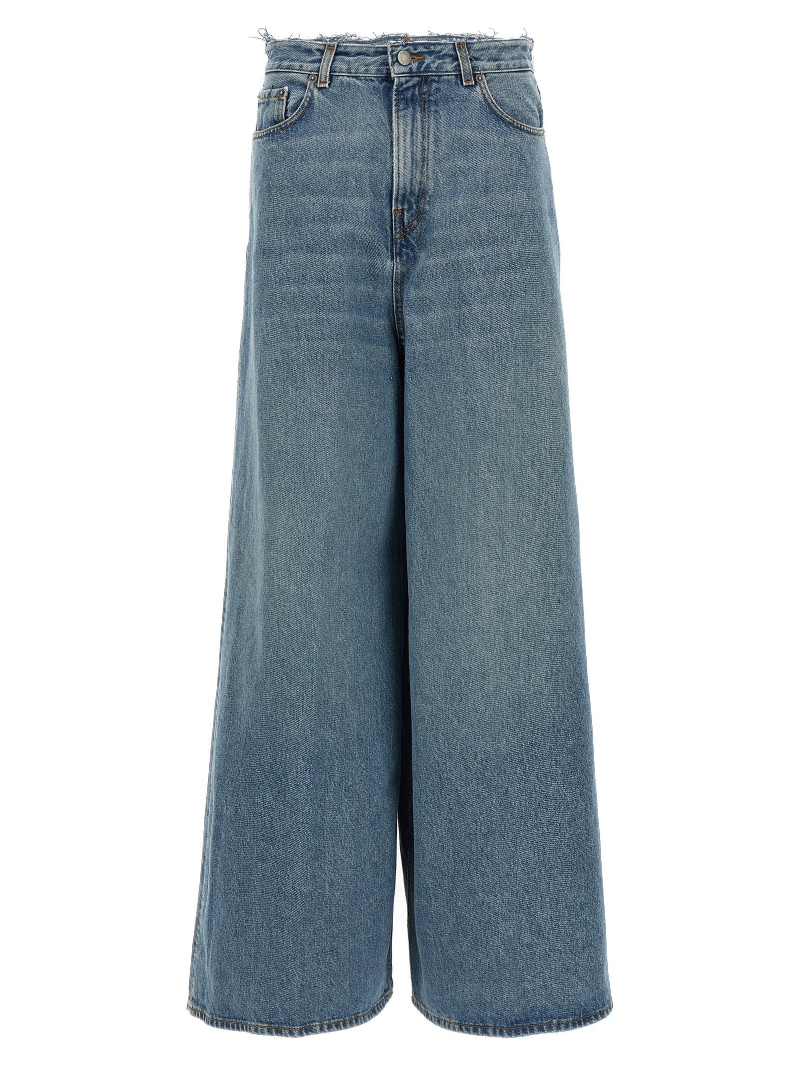 Haikure Blue Cotton Jeans Denim