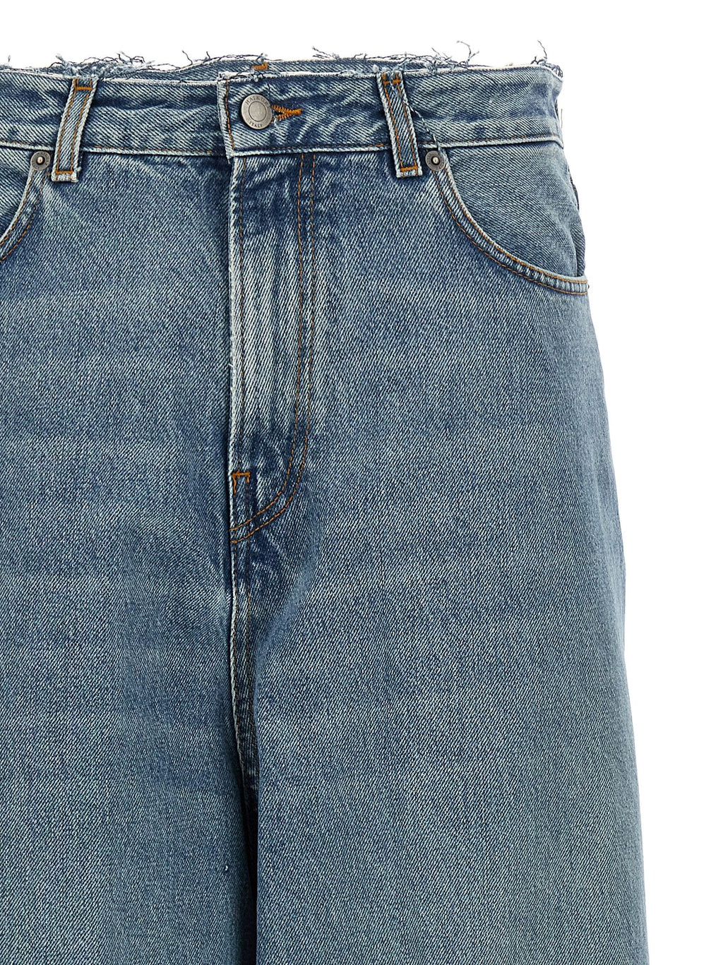 Haikure Blue Cotton Jeans Denim