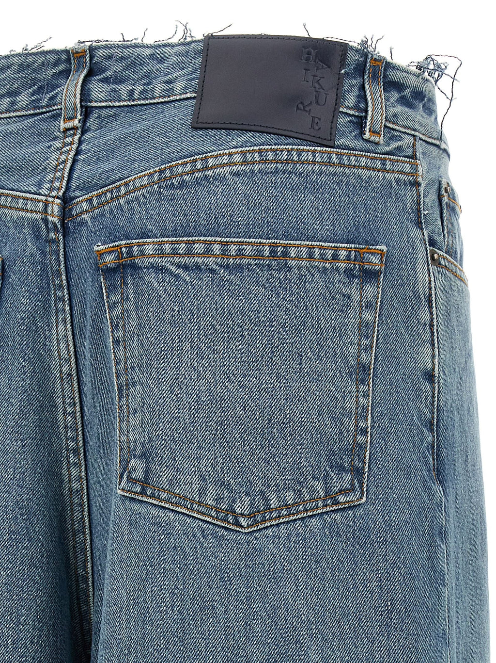 Haikure Blue Cotton Jeans Denim