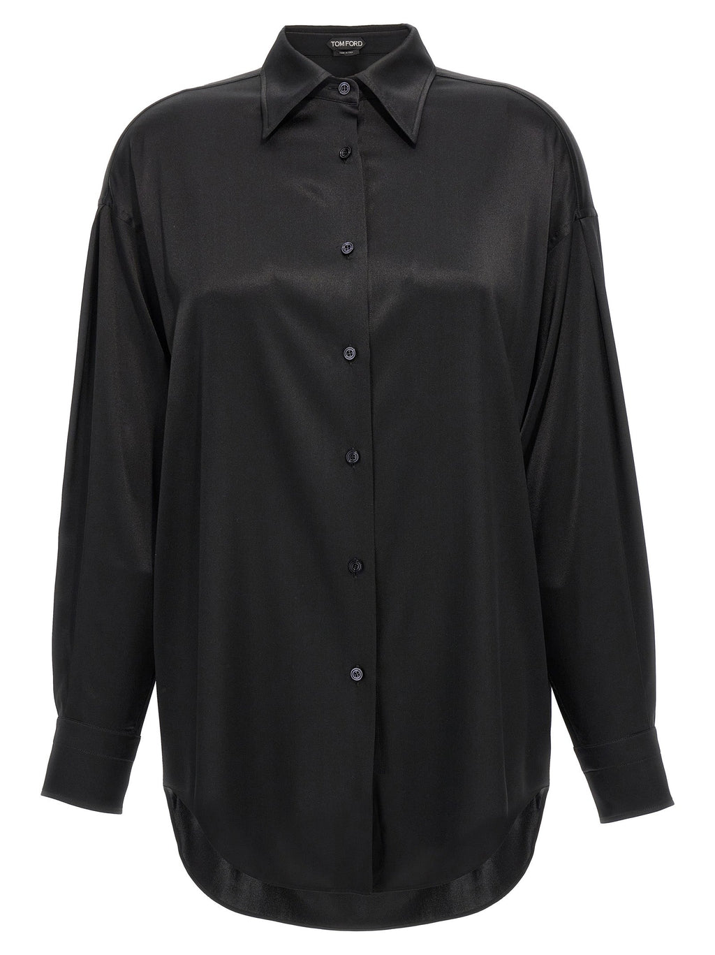 Tom Ford Black Silk Blouse