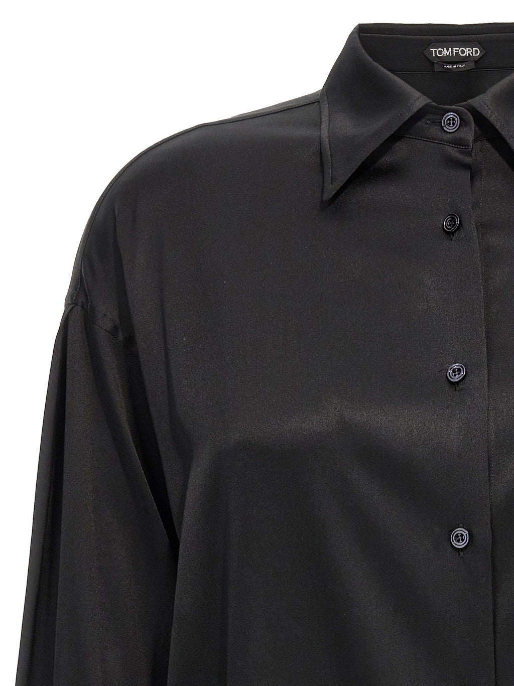 Tom Ford Black Silk Blouse