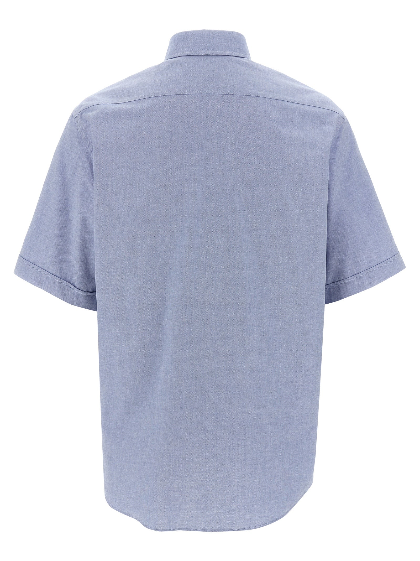 Fendi Blue Cotton Blouse