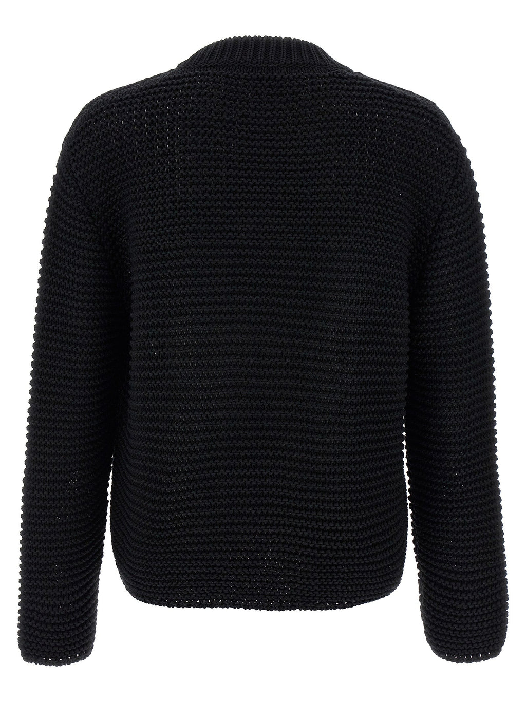 Alexander McQueen Bicolor Cotton Cardigan