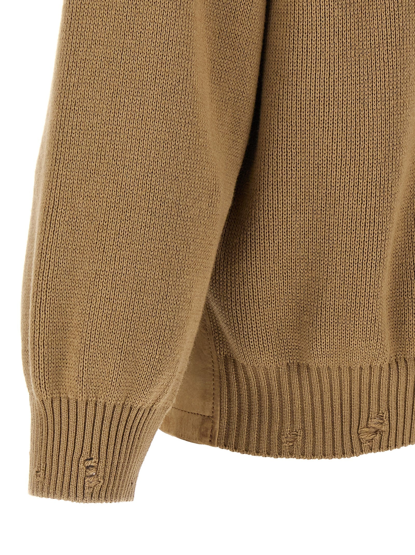 Golden Goose Beige Cowhide Leather Jacket