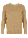 MA'RY'YA Beige Cotton Cardigan