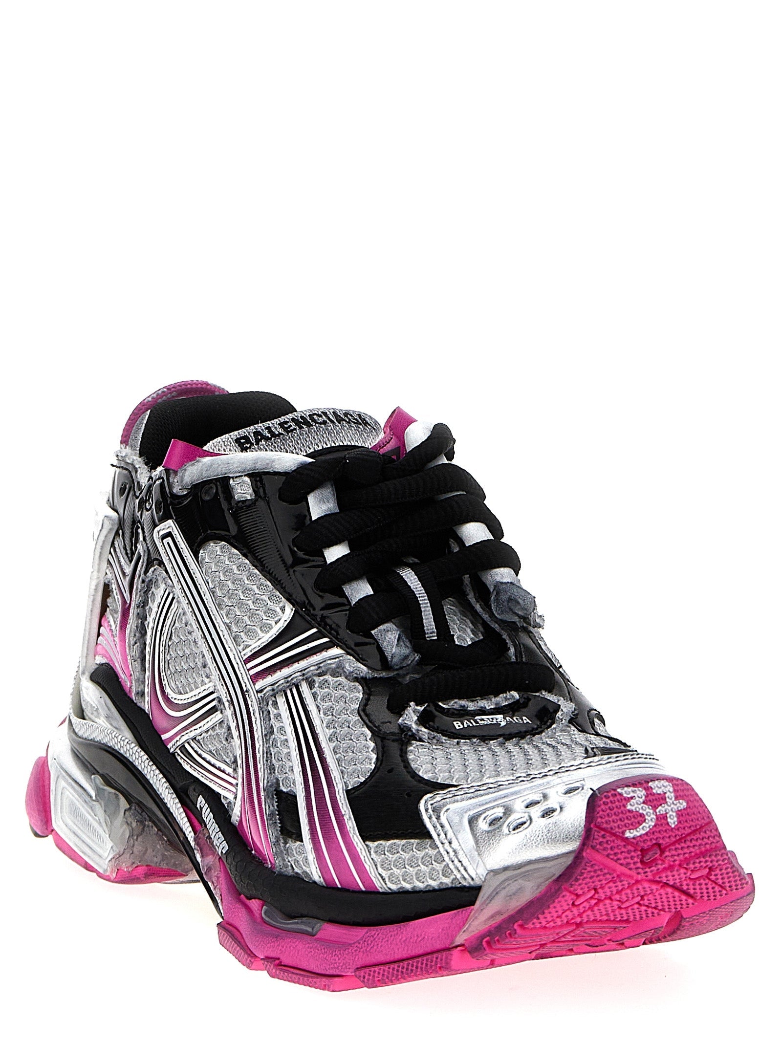 Balenciaga Multicolor Polyethylene Athletic Sneakers