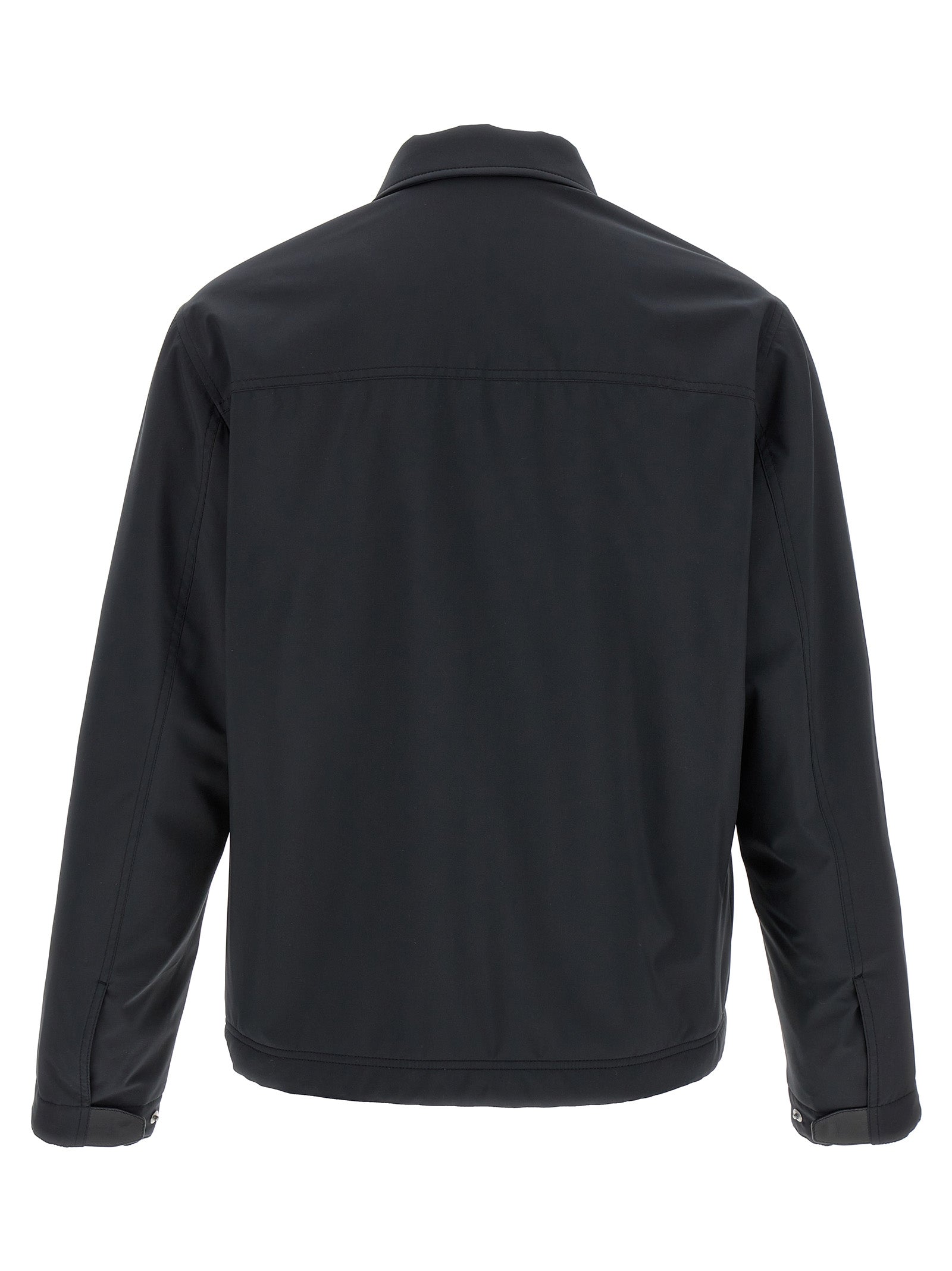 Brioni Blue Polyester Shell Jacket