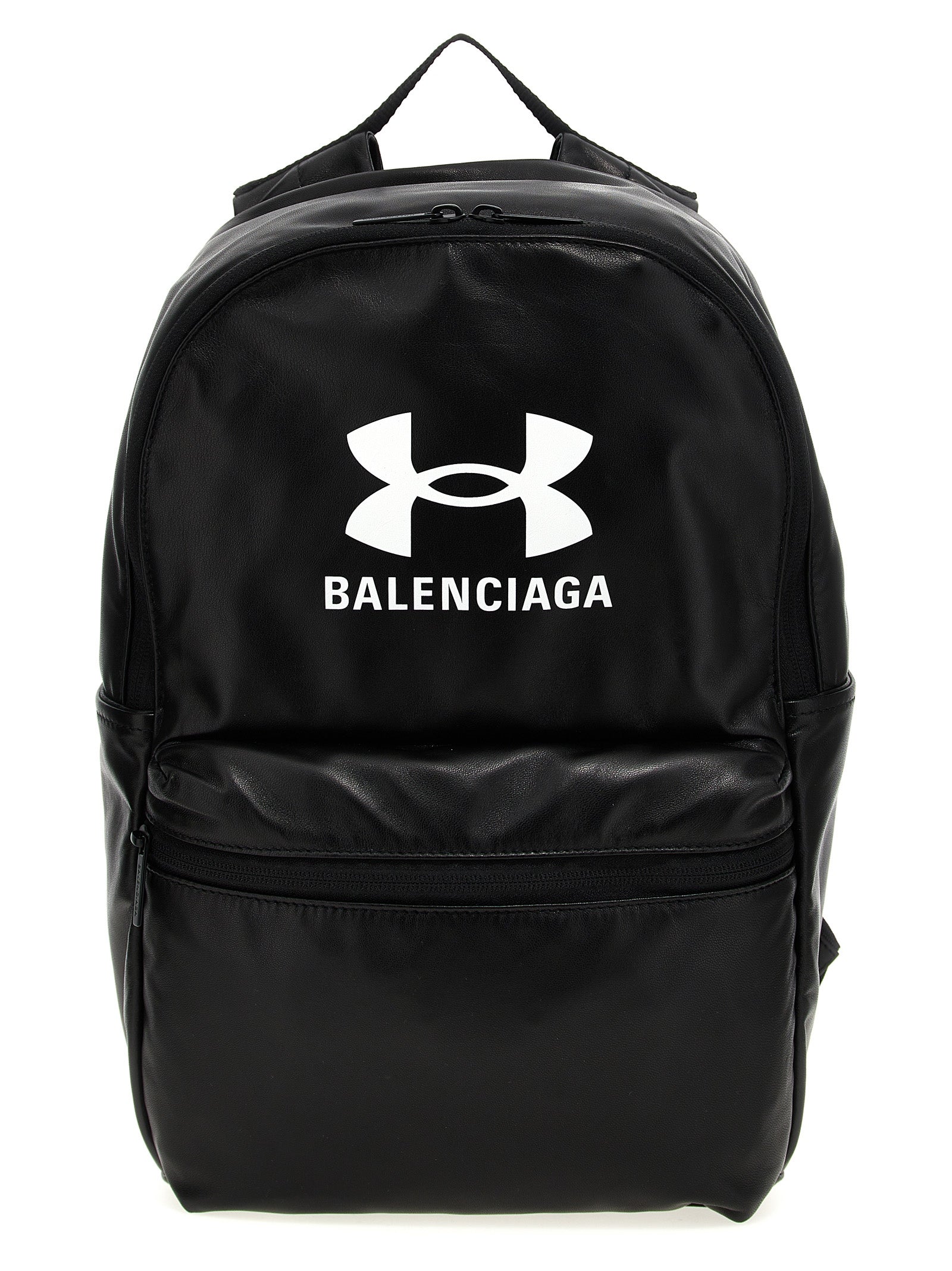 Balenciaga Bicolor Lamb Leather Backpack