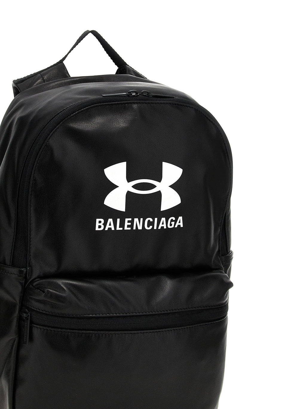 Balenciaga Bicolor Lamb Leather Backpack