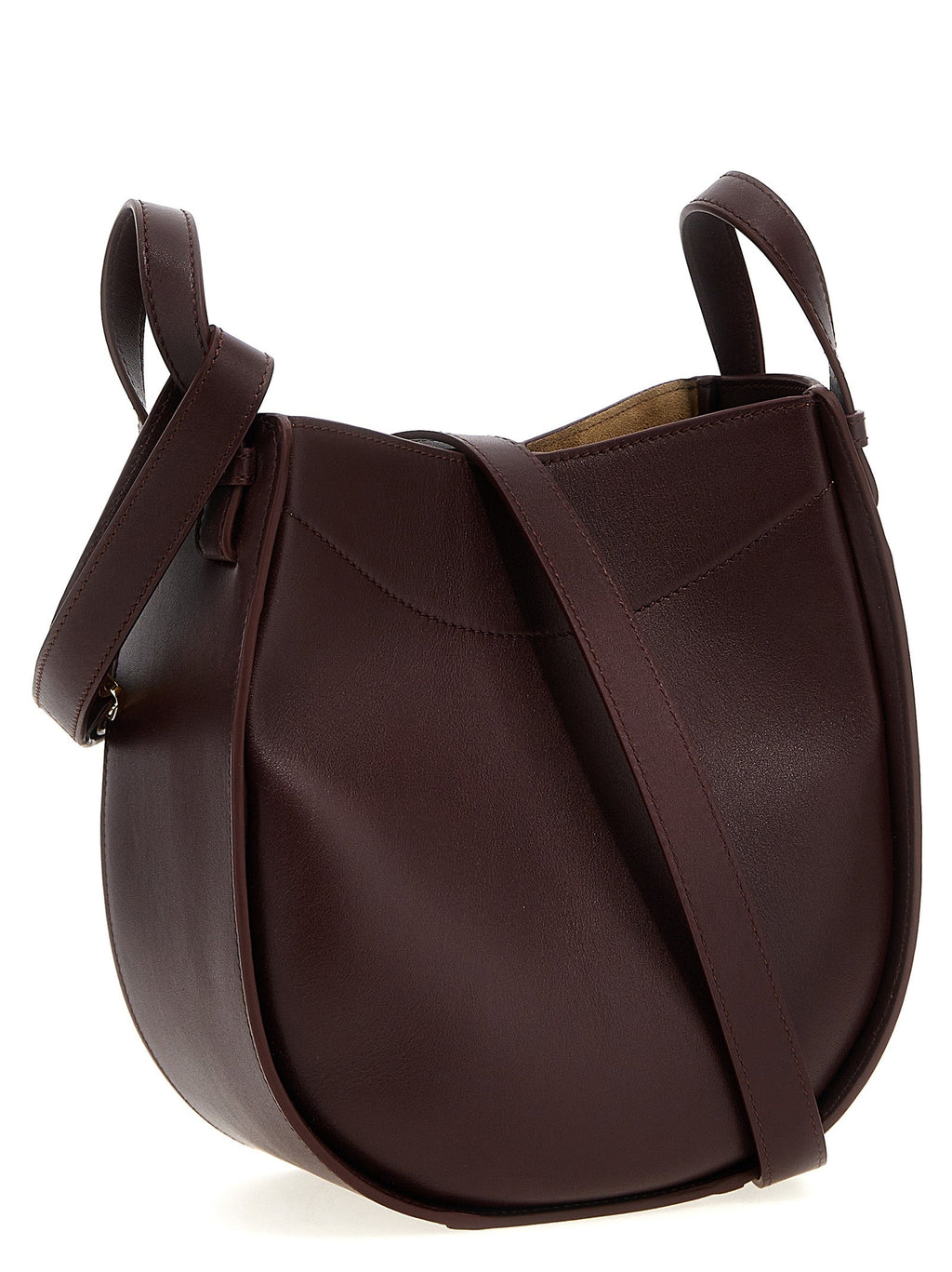 Loewe Bordeaux Calfskin Crossbody Bag