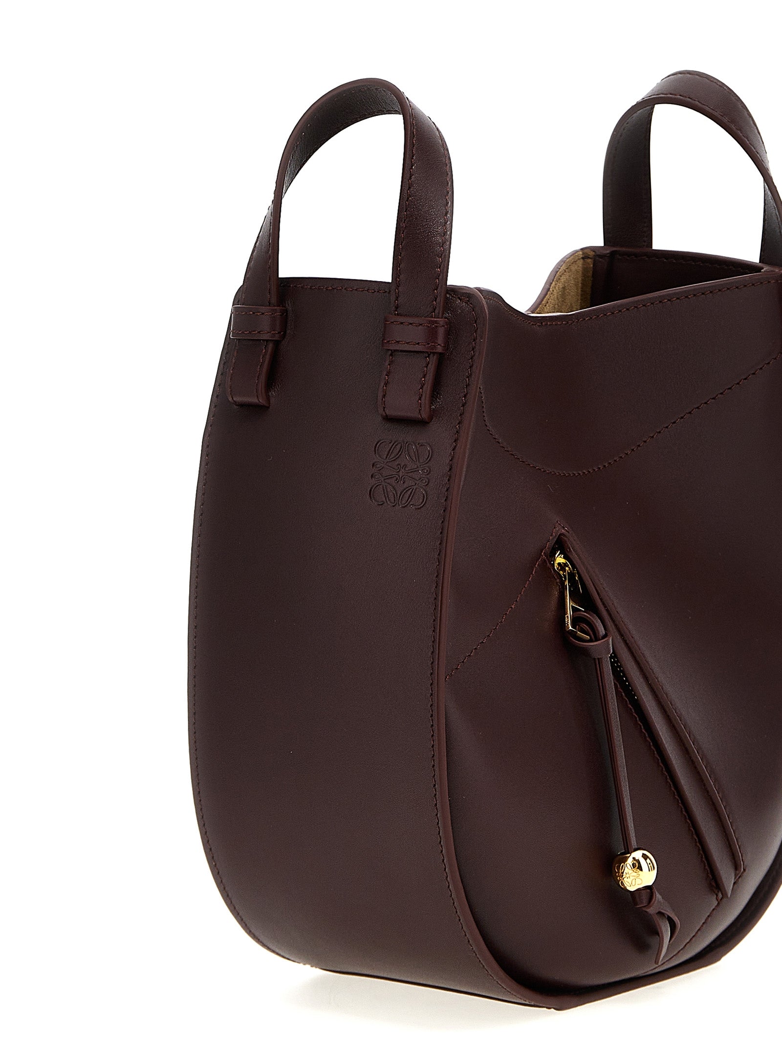 Loewe Bordeaux Calfskin Crossbody Bag