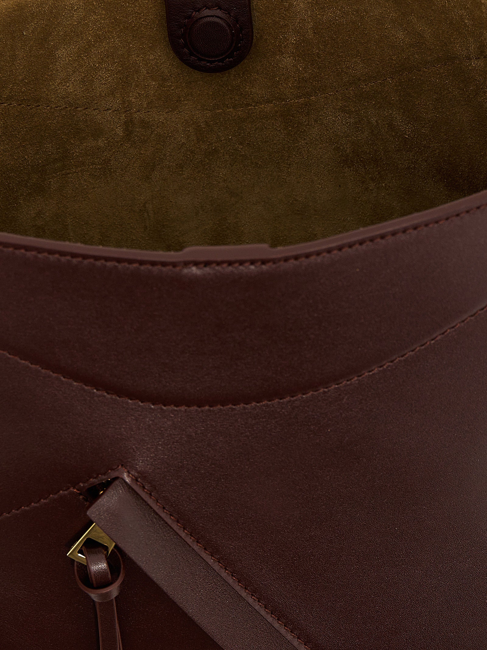 Loewe Bordeaux Calfskin Crossbody Bag