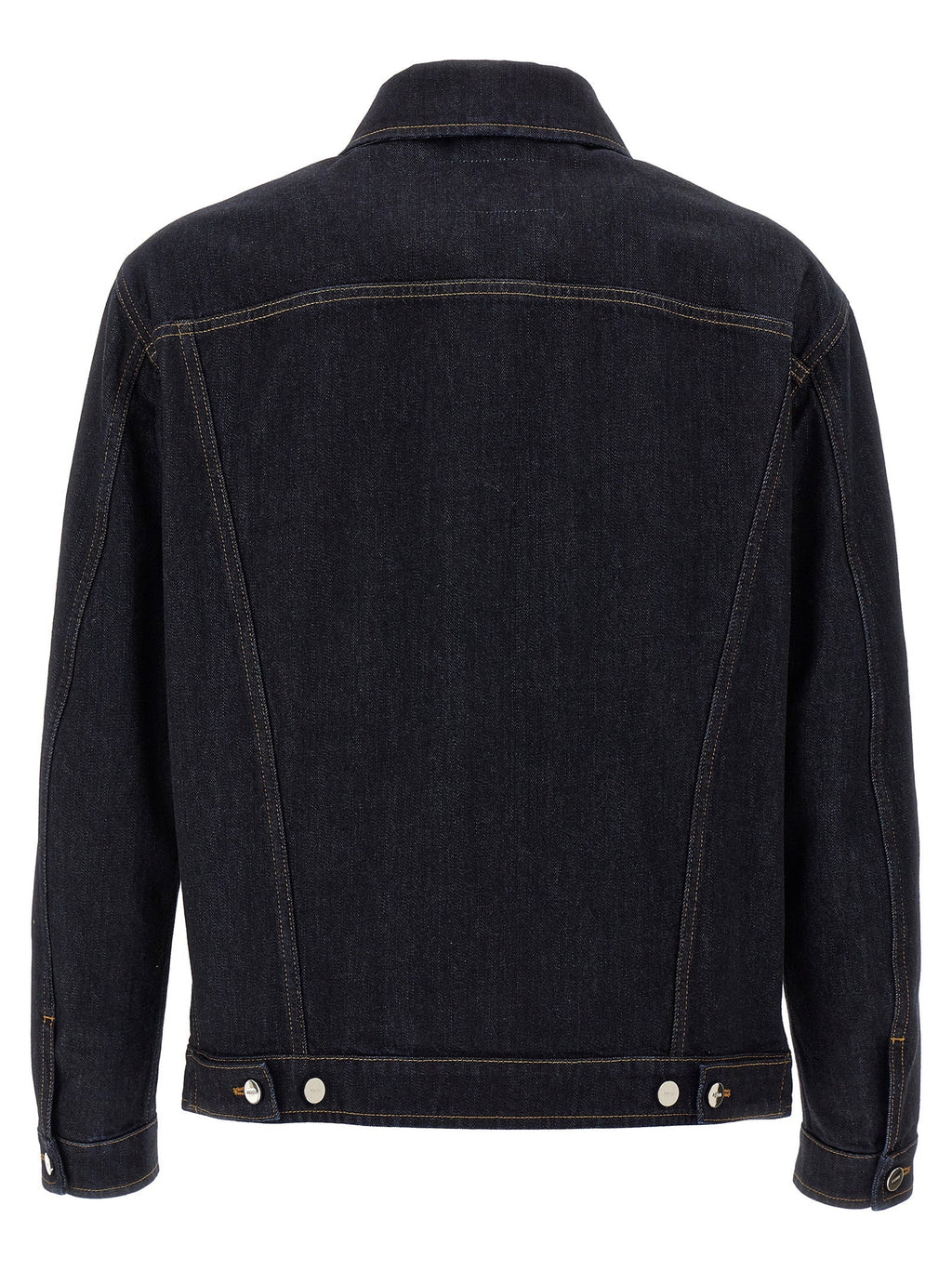 Fendi Blue Cotton Denim Jacket