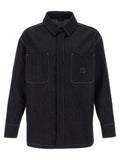 Fendi Blue Cotton Denim Jacket