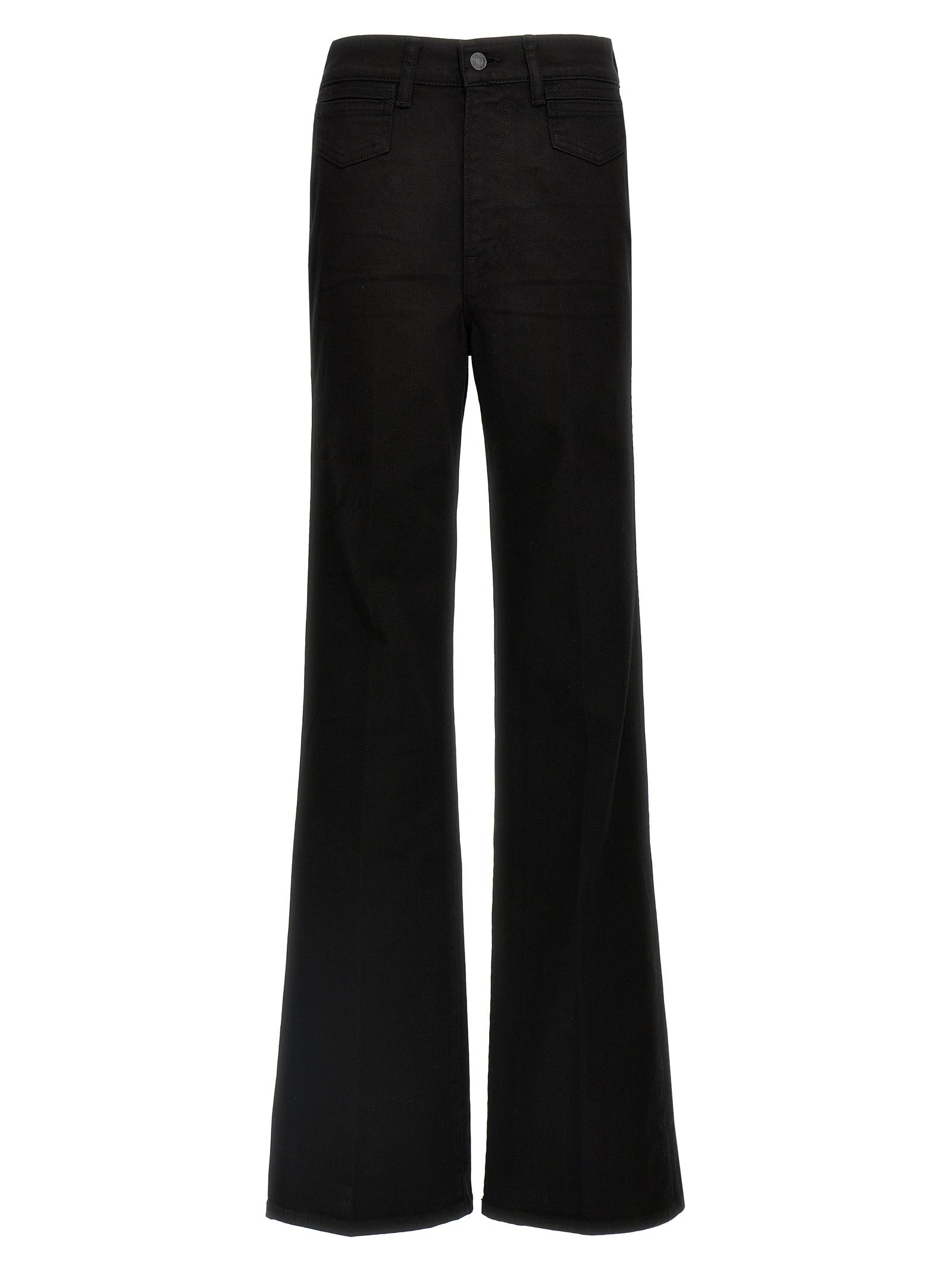 Tom Ford Black Cotton Flared Jeans