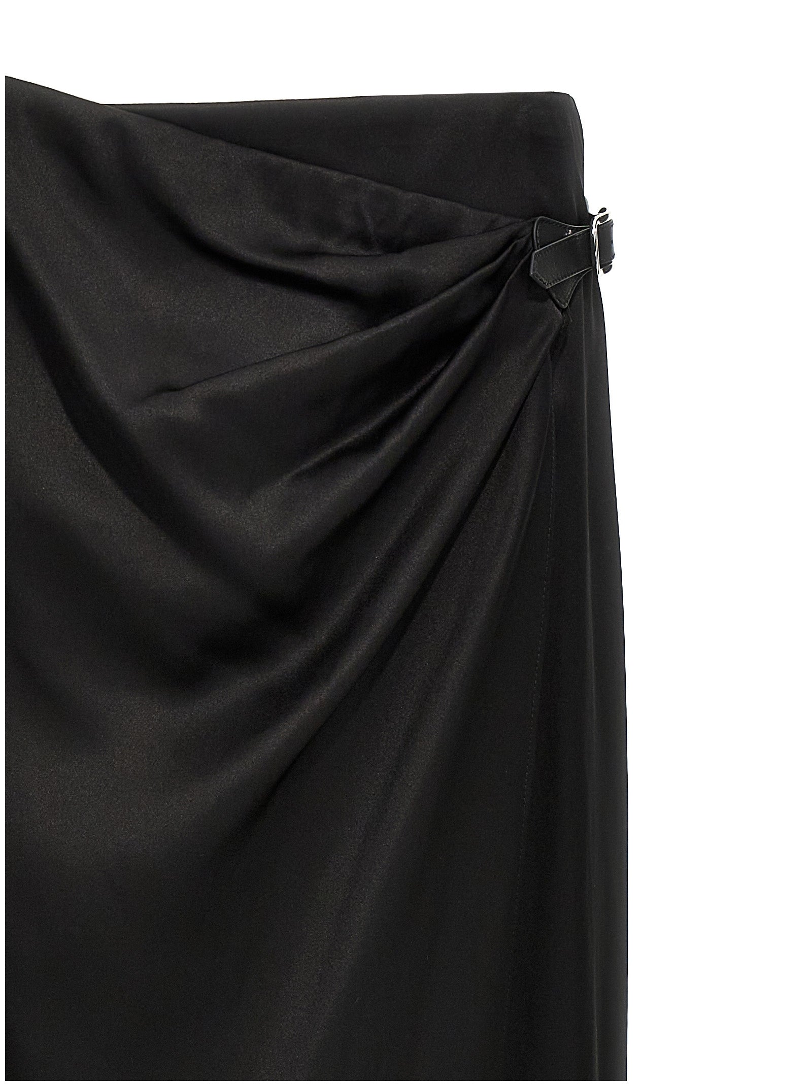 Tom Ford Black Silk Mini Skirt