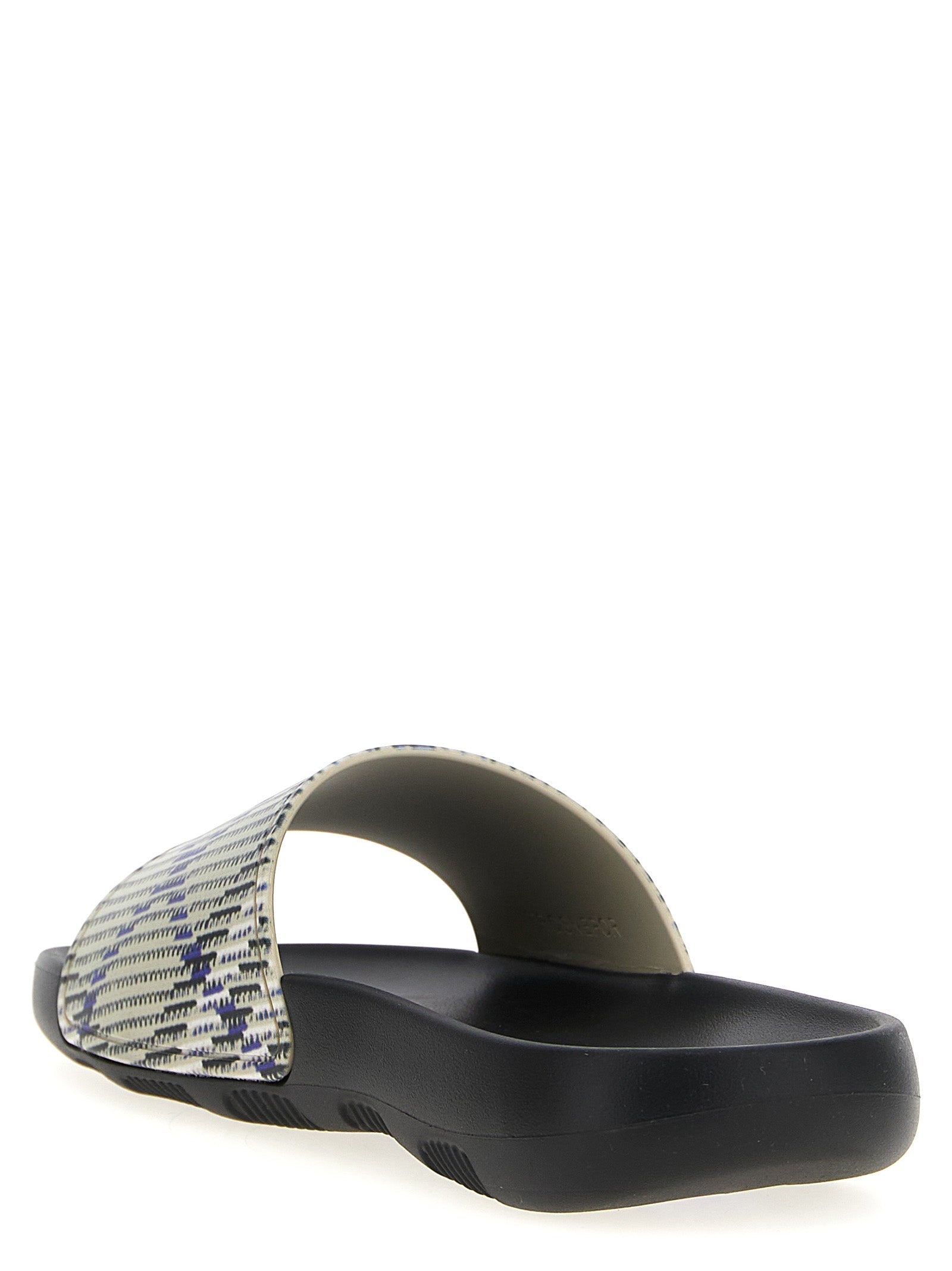 Burberry Multicolor Polyurethane Slides