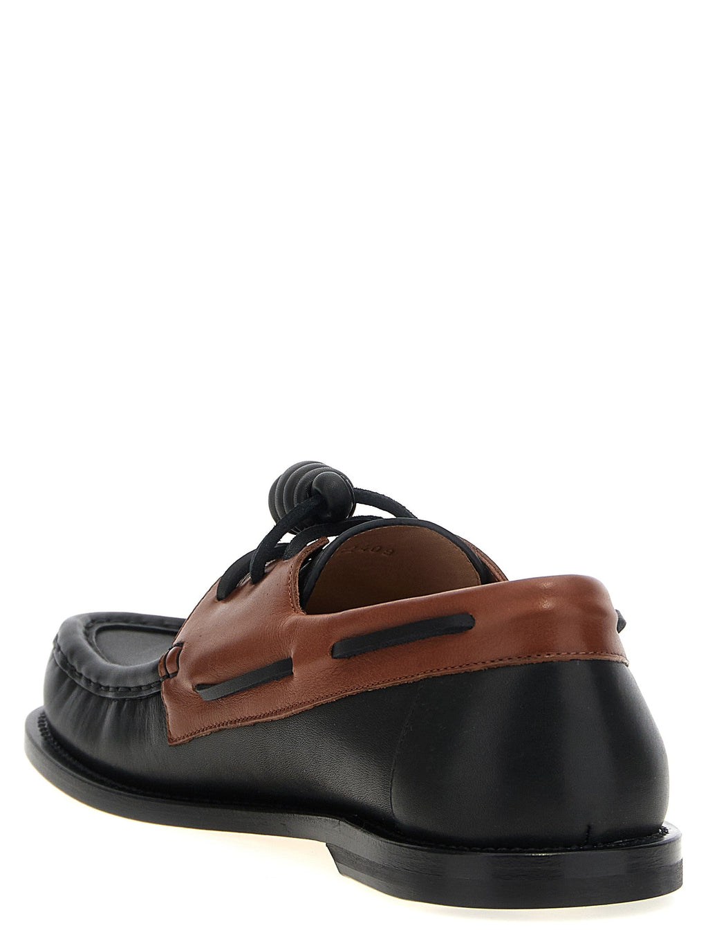Loewe Multicolor Calfskin Slip-On Loafers