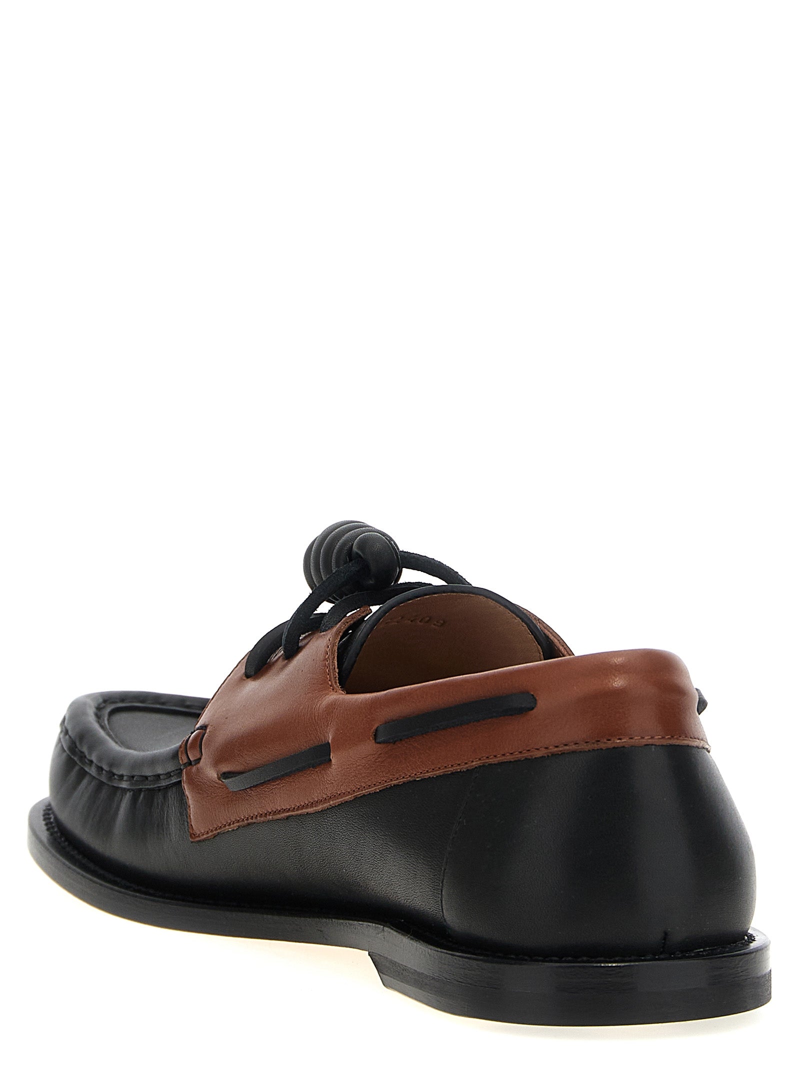 Loewe Multicolor Calfskin Slip-On Loafers