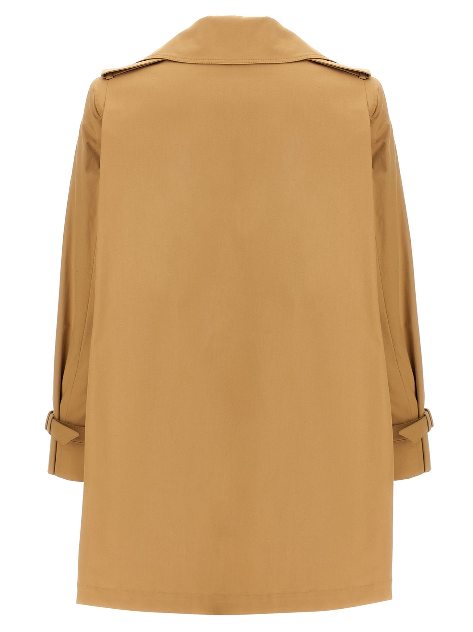 Max Mara Brown Cotton Coat