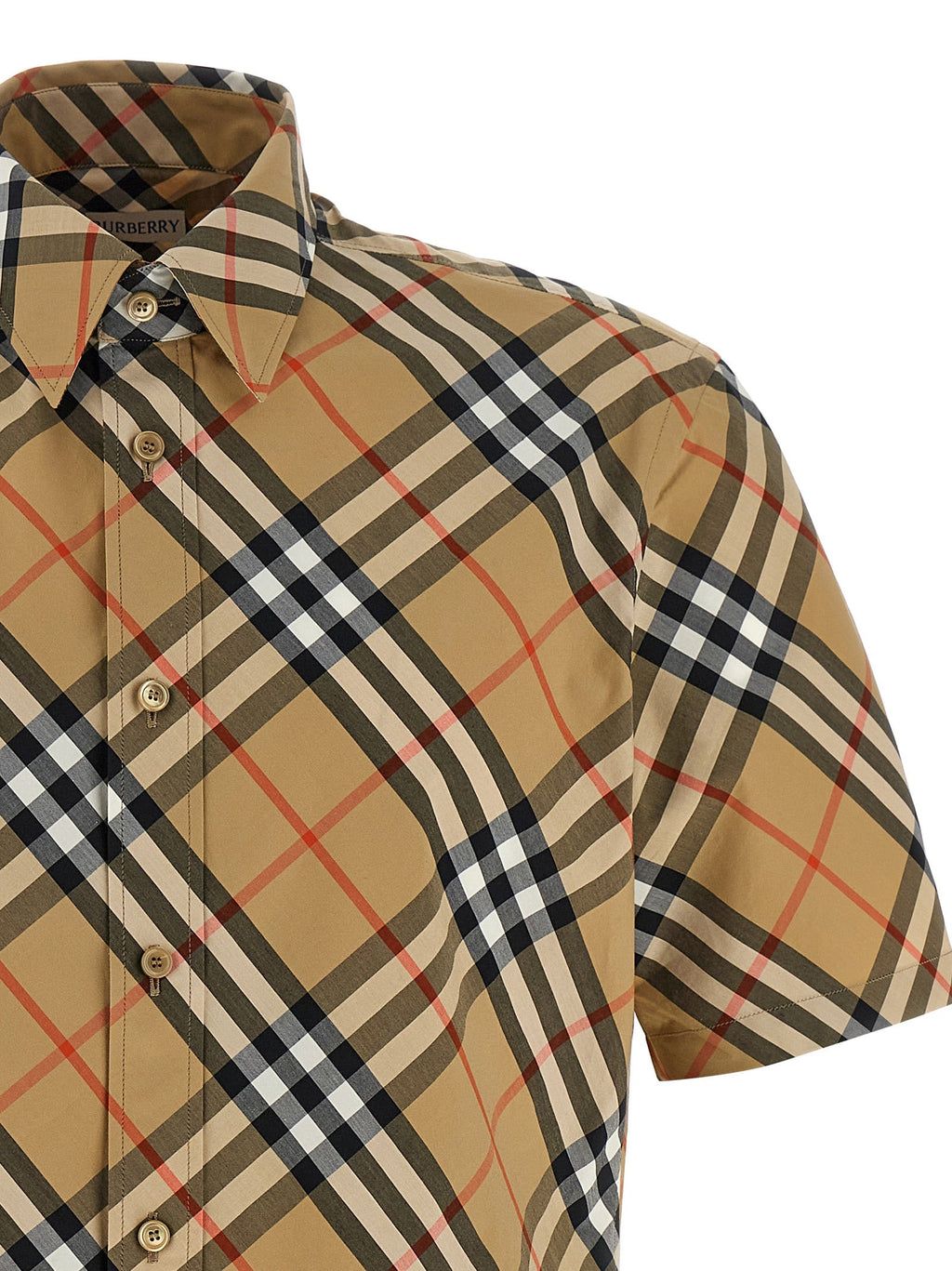 Burberry Beige Cotton Blouse