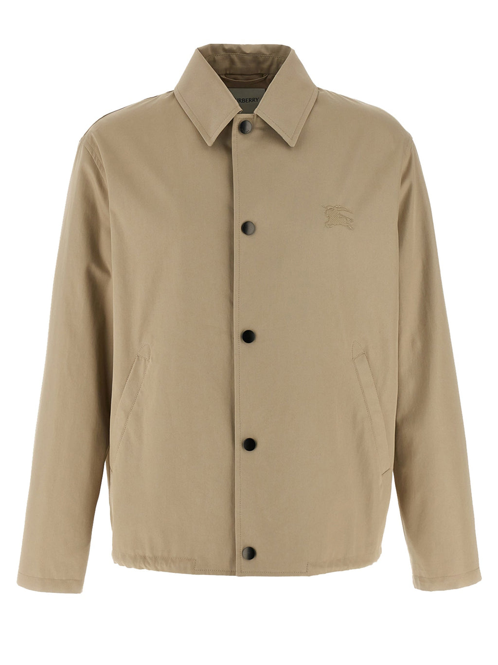 Burberry Beige Cotton Full-Length Jacket
