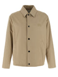 Burberry Beige Cotton Full-Length Jacket