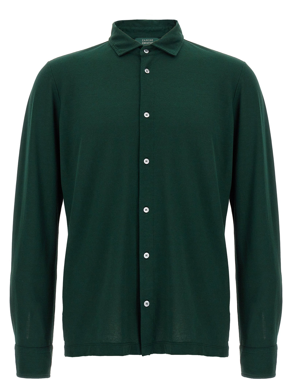 ZANONE Bicolor Cotton Blouse