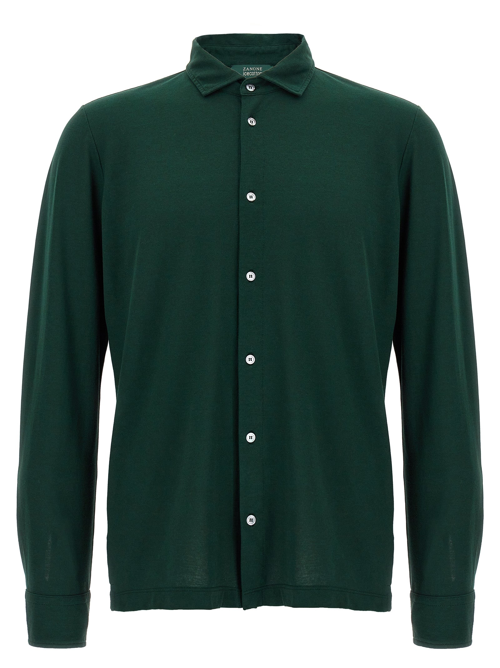 ZANONE Bicolor Cotton Blouse