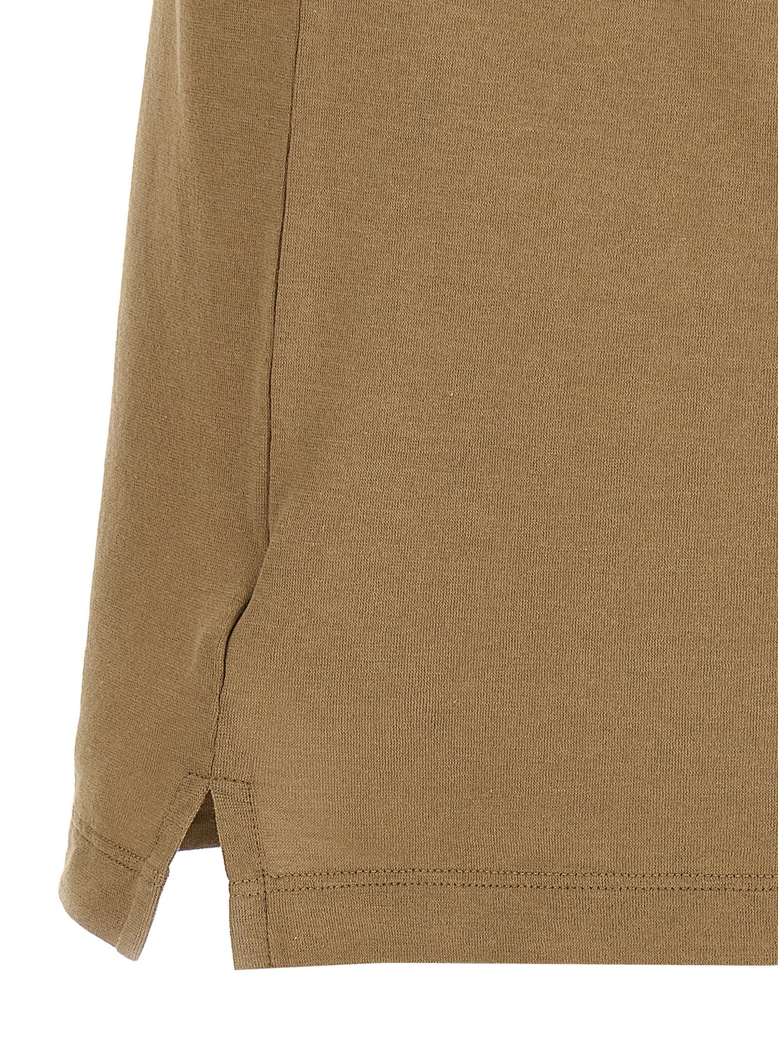 ZANONE Beige Cotton Polo Shirt