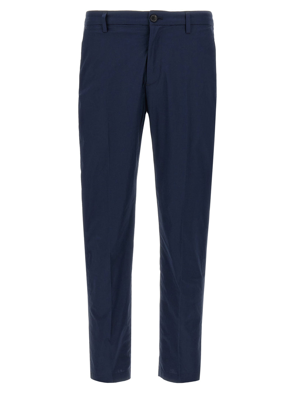 Department 5 Blue Cotton Cropped Pants