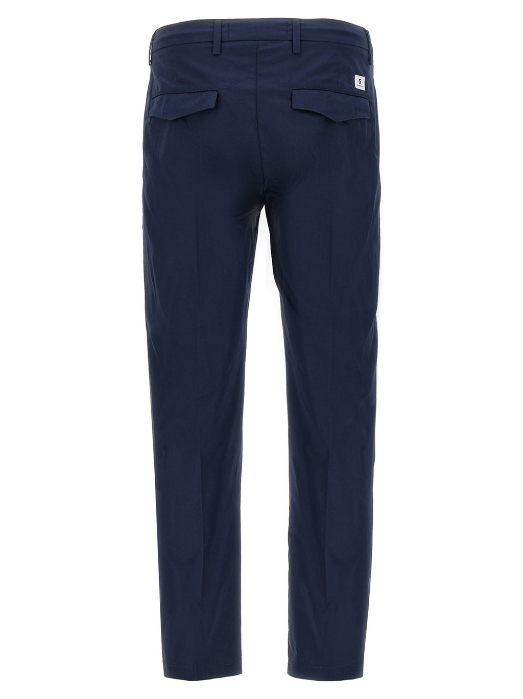 Department 5 Blue Cotton Cropped Pants