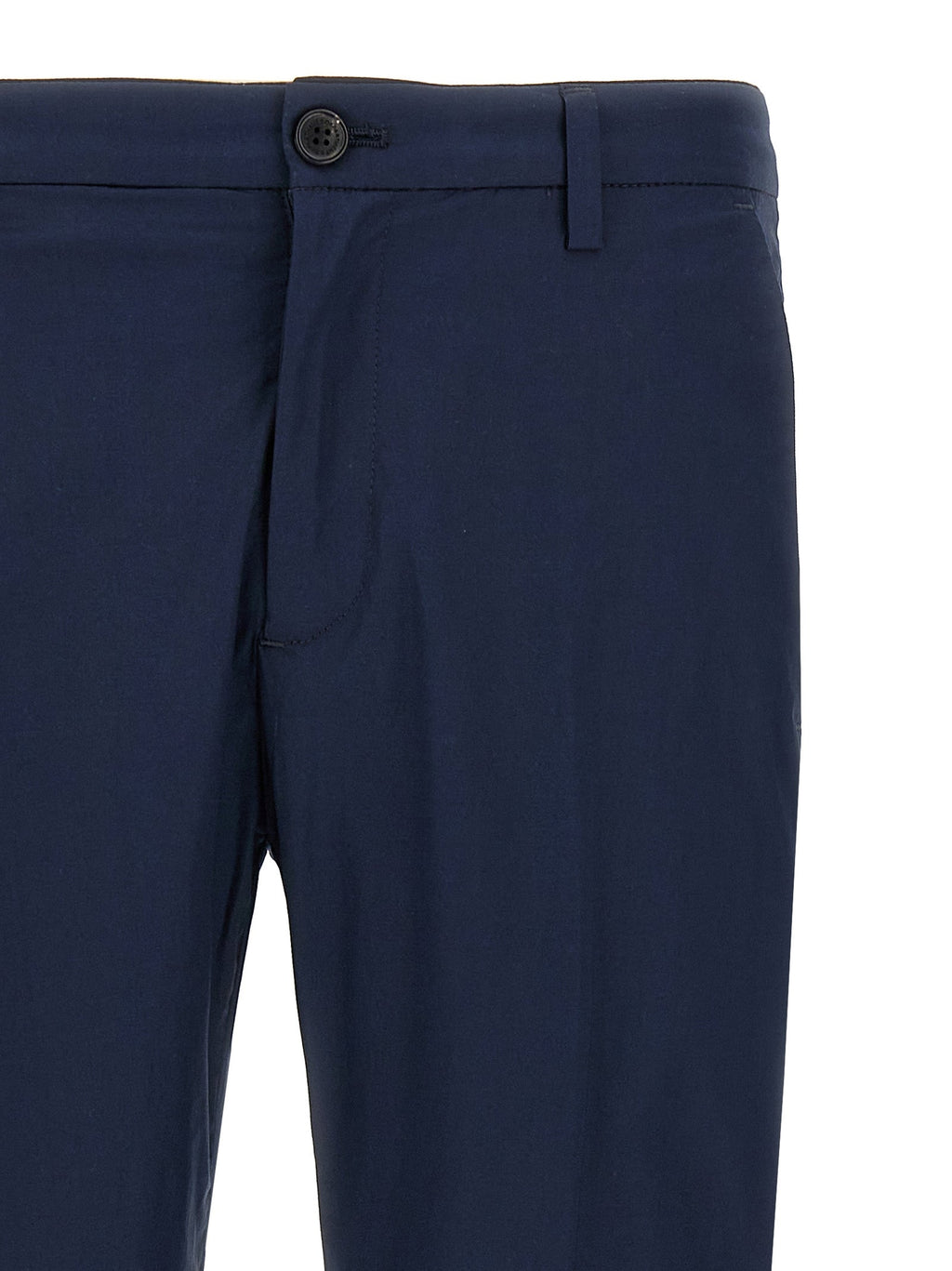 Department 5 Blue Cotton Cropped Pants