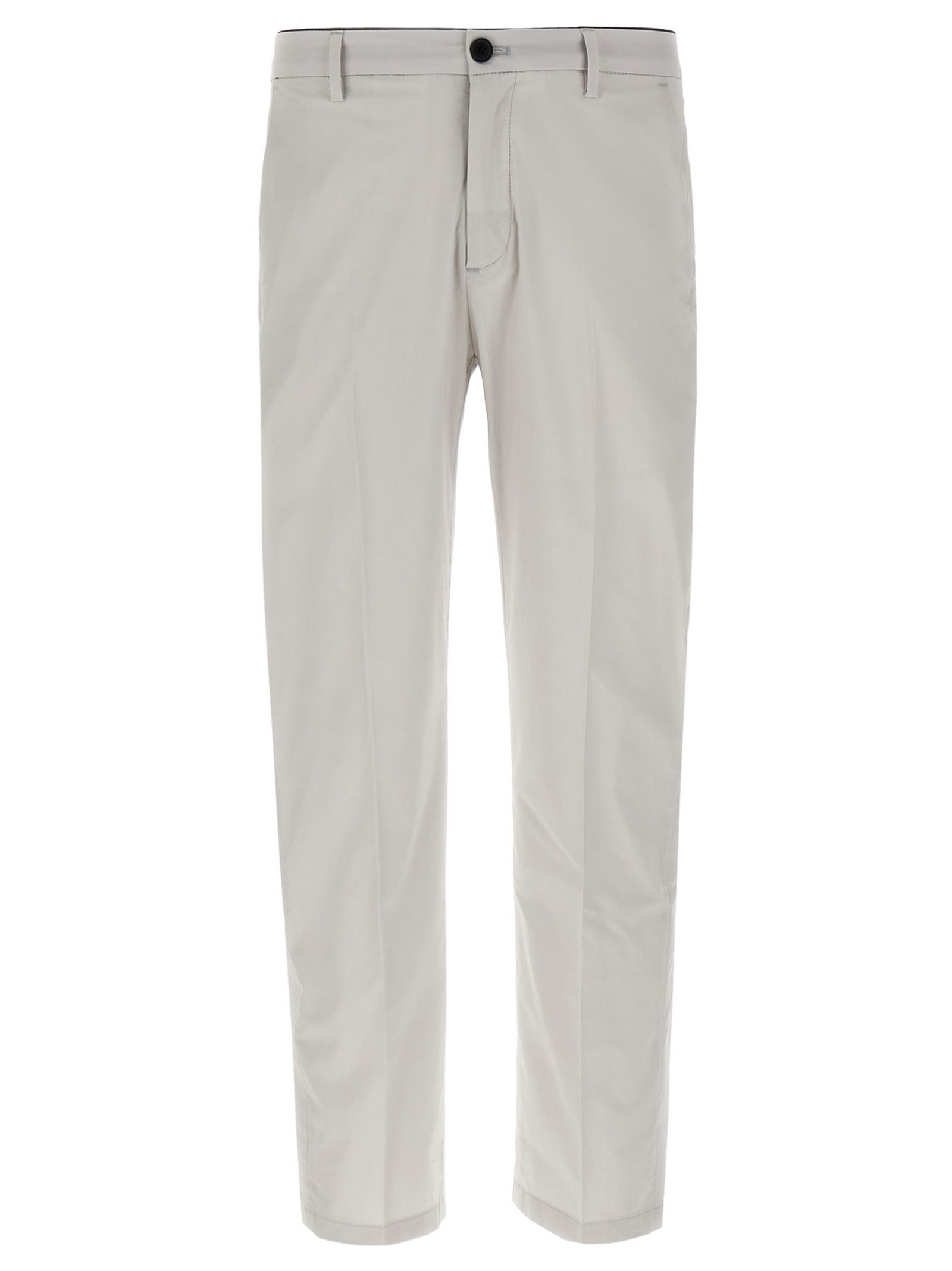 Department 5 Gray Cotton Cropped Pants