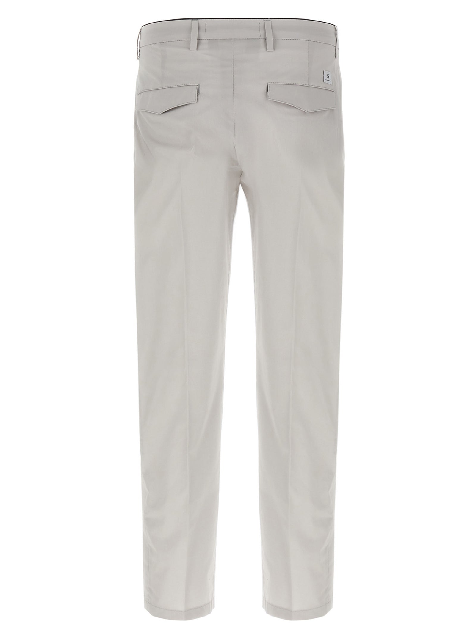 Department 5 Gray Cotton Cropped Pants